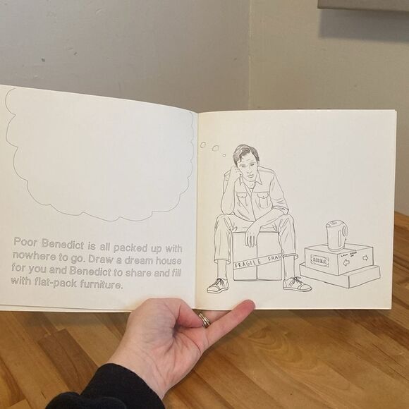 Colour Me Good Benedict Cumberbatch Coloring Book - Picture 5 of 5